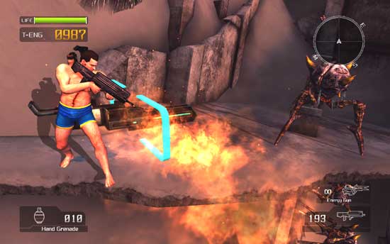 Mega Man makes a cameo in Lost Planet images