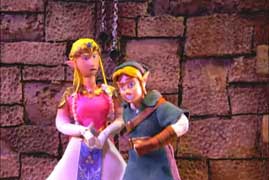 Link and Sonic appear in Robot Chicken images
