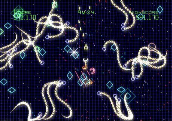 Geometry Wars Galaxies: Youll play until your eyes bleed...and then some images