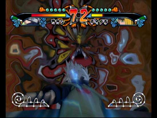 Knocking the new characters around in Naruto Shippuden: Gekitou Ninja Taisen EX 2 images