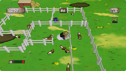 Fenced in with WiiWare and Saku Saku Animal Panic images