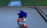 Sonic appears in Phantasy Star Online Blue Burst
