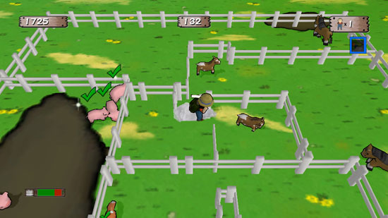 Rounding up Critter Round Up and WiiWare questions for Konami images