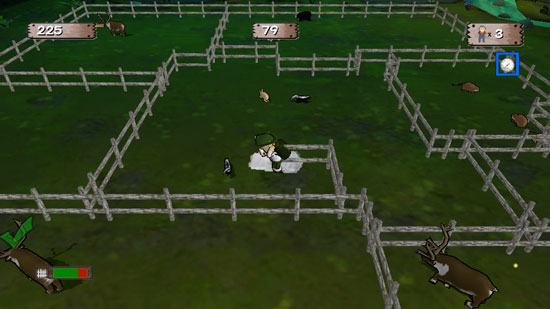 Rounding up Critter Round Up and WiiWare questions for Konami images