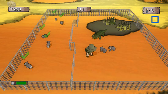 Rounding up Critter Round Up and WiiWare questions for Konami images