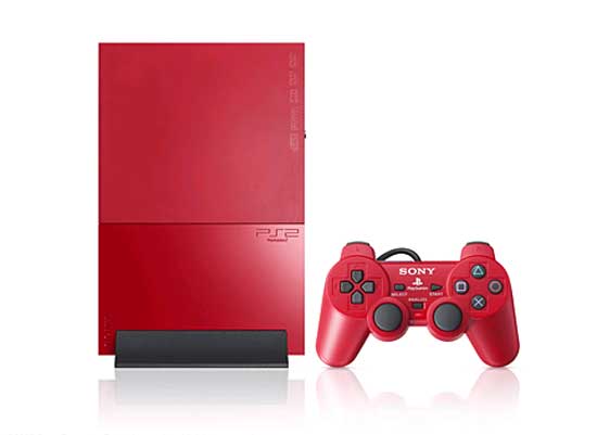 Cinnabar red PS2, solo blue PSP debut in Japan in July images