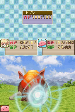 Sekai wa Atashi de Mawatteru battle screen shot