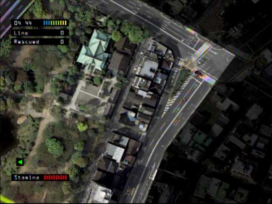 Dashing to the escape zone in the Last Guy images