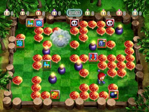 In Bomberman Blast you can transform into a bomb images