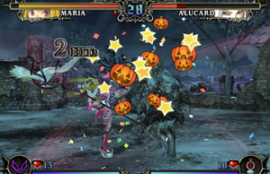 Koji Igarashi explains the interactive environments of Castlevania Judgment images