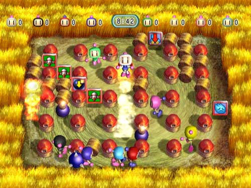 In Bomberman Blast you can transform into a bomb images