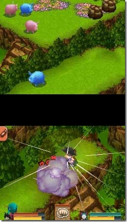 Dragon Ball DS: Chi Chi, why are you running away from Goku? images