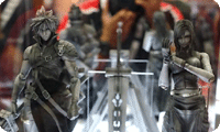 Final Fantasy, Metal Gear Solid V And Kingdom Hearts Figurines At Comic-Con