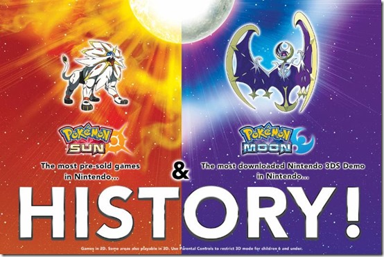 Pokémon Sun & Moon Breaks Record For Most Pre-orders And Demo Downloads In Nintendo History