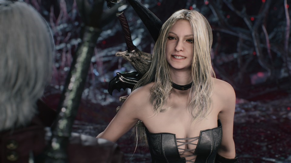 Trish, in Devil May Cry 5.