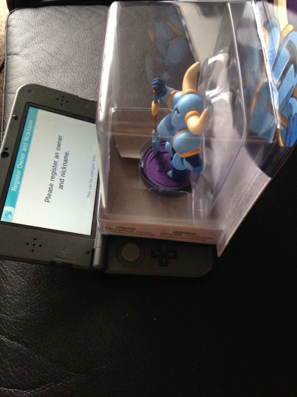 amiibo di Shovel Knight scatola