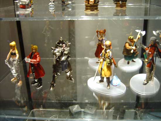 A snapshot inside the Square-Enix store - Siliconera