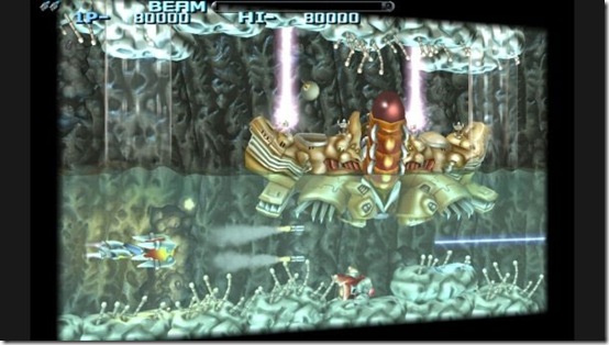R-Type Dimension's Crazy Cool Graphics Filter - Siliconera