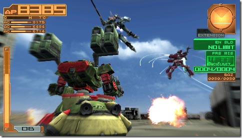 Armored Core 3 Portable review