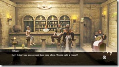 NIER acquiring quests at the tavern