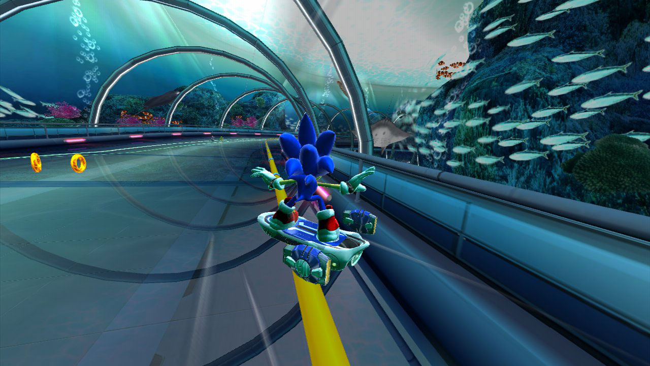 Sonic бег и гонки игра. Гонки в Sonic Riders. Sonic Riders 2006.