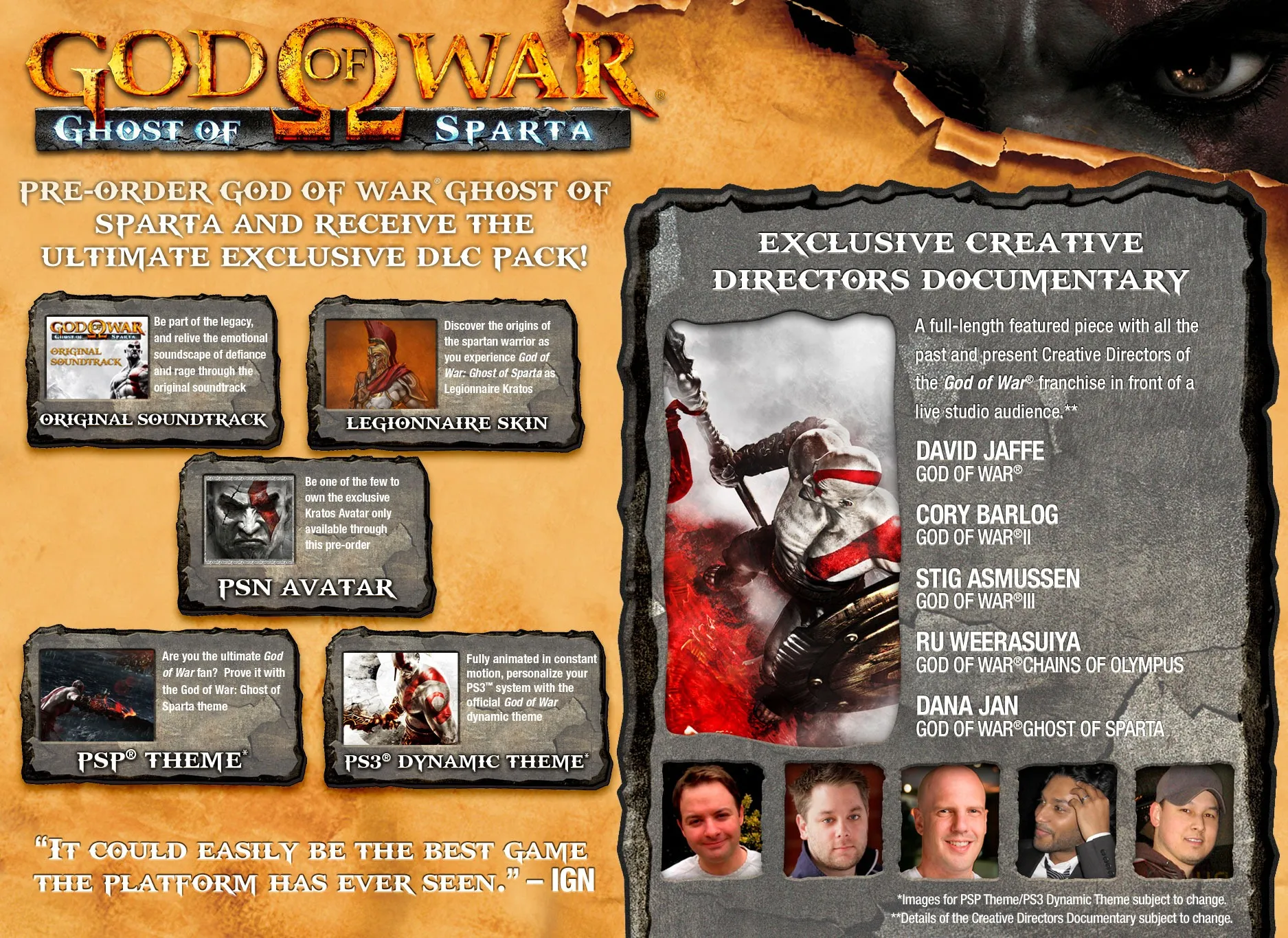 God of War: Ghost of Sparta manual for the PSP : Sony : Free