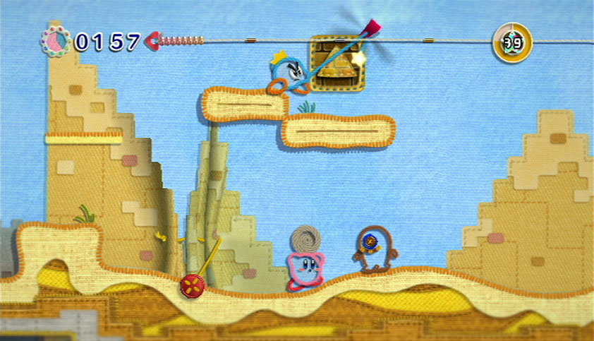 Kirby's Epic Yarn - New Gameplay Trailer 