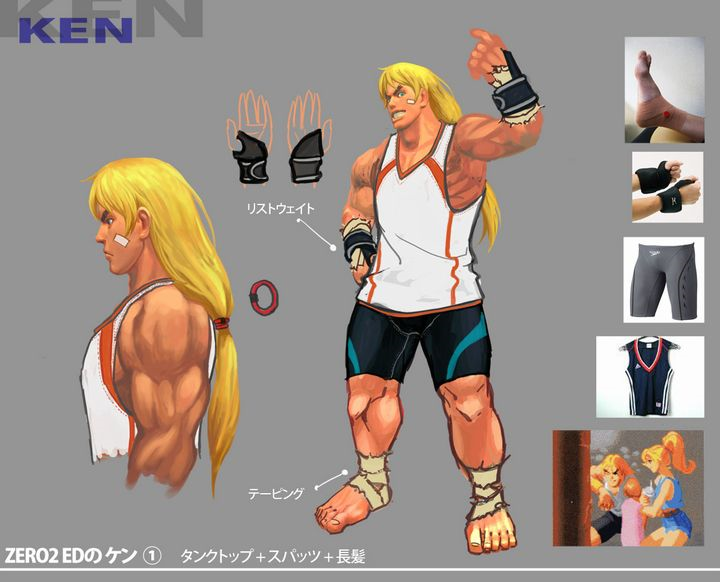 Ken & Ryu Illustration - Street Fighter IV Art Gallery