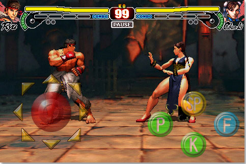 Street Fighter IV for iPhone