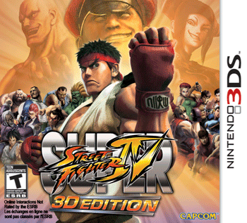 Super Street Fighter Iv 3d Edition Goes Limited With 3d Cover Art Siliconera