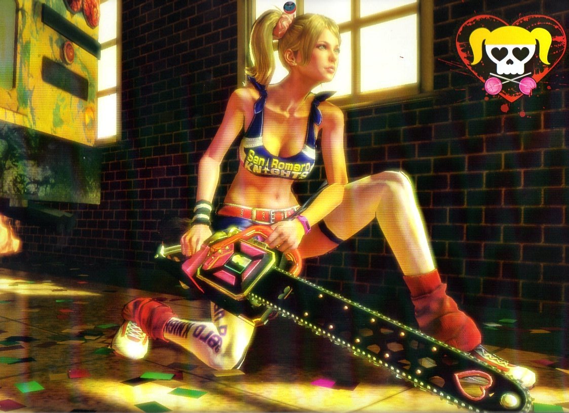 Xbox 360 - Lollipop Chainsaw - Juliet's Chainsaw - The Models Resource