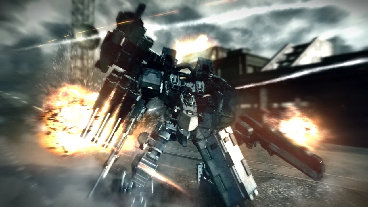Armored Core V: A blend of motorheads and samurai