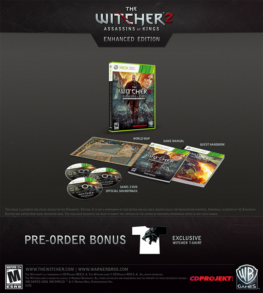 360-PS3] The Witcher 2 - X360 Enhanced Edition (HD) 