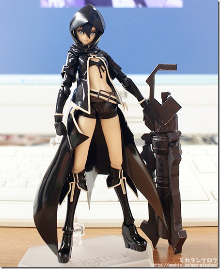 Figura Figma Black Rock Shooter TV Animation Ver. – Import Giappone, 14,5 Cm, Max Factory