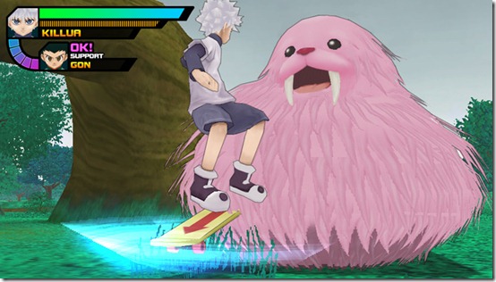 Hunter X Hunter Wonder Adventure Screens Skate Out Siliconera