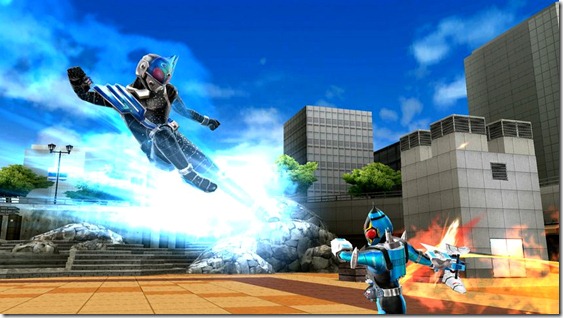 Kamen Rider: Super Heroes Screenshots For The PSP And Wii - Siliconera