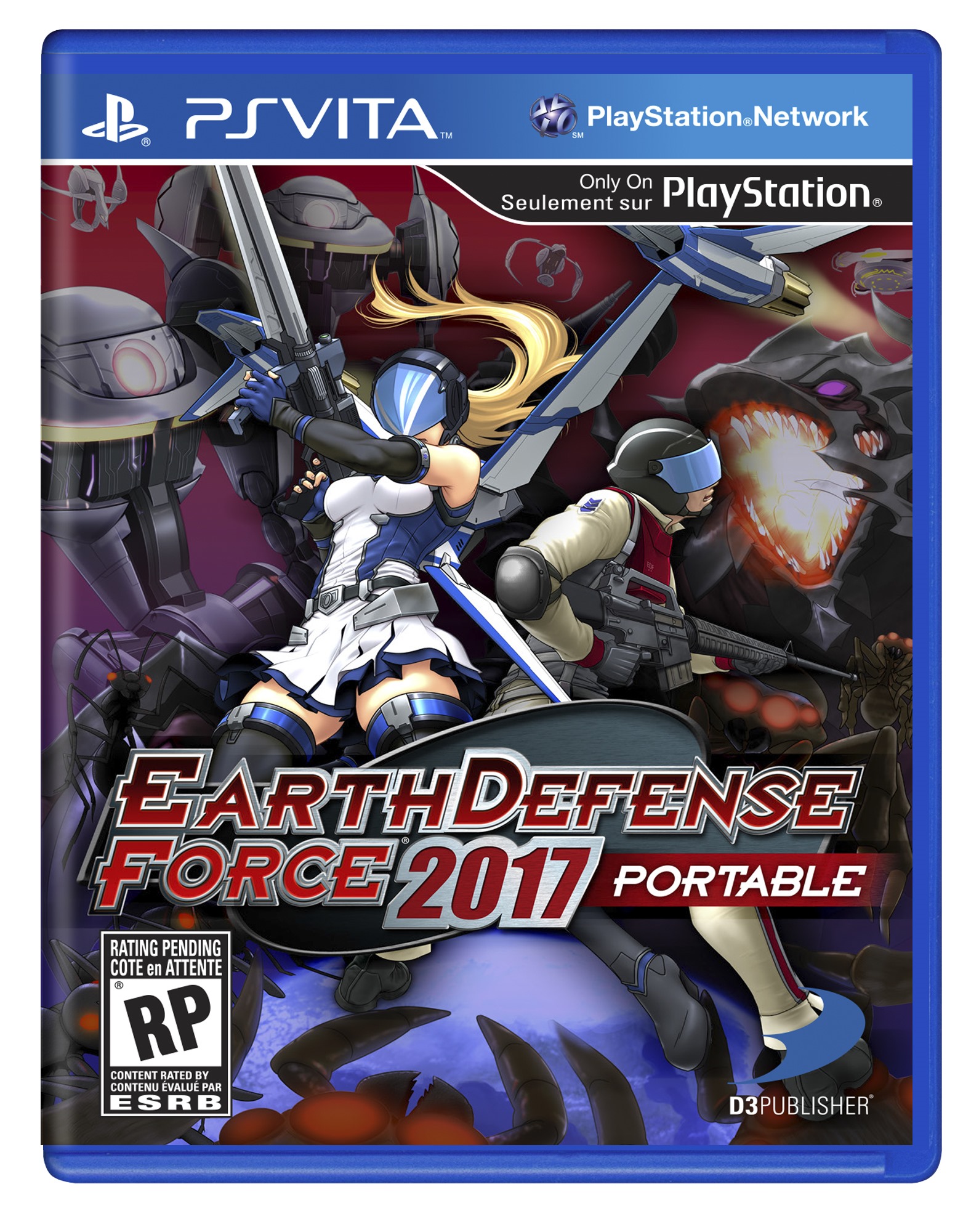 Giant Ant Invasion And Earth Defense Force 2017 Portable Set For