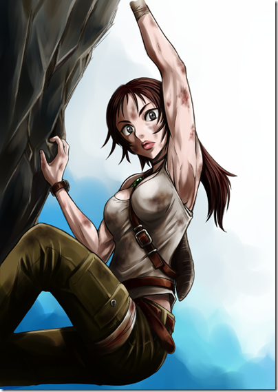 Tomb Raider Legend Box Art Reimagination by Nagu  Raiding The Globe