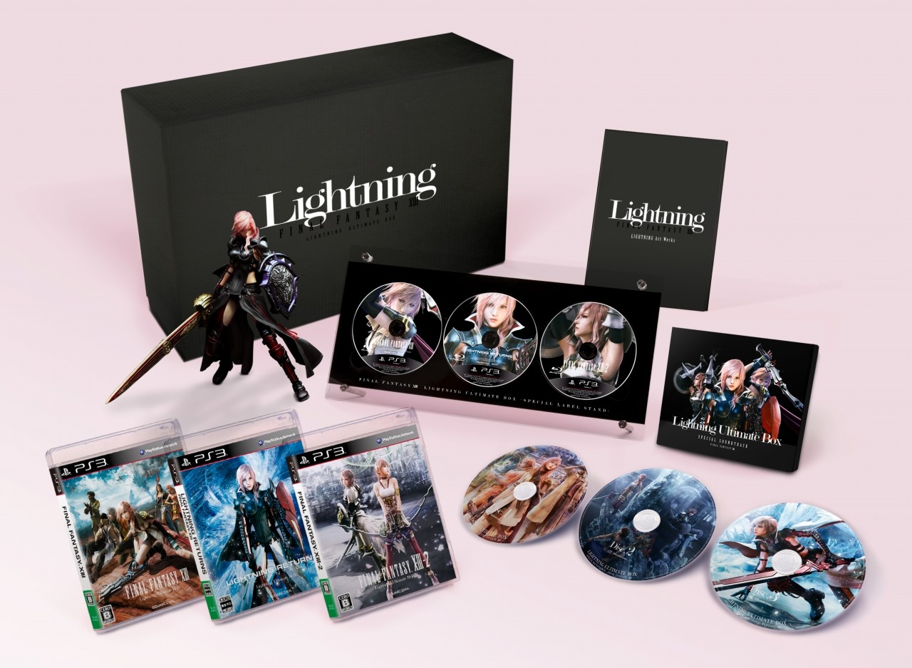 Japan's Lightning Ultimate Box Has All Three Final Fantasy XIII Games