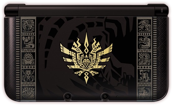 A Look At The Monster Hunter 4 Limited Edition 3DS XL Systems - Siliconera
