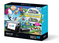 New Wii U Deluxe Bundle Includes New Super Mario Bros. And Luigi U