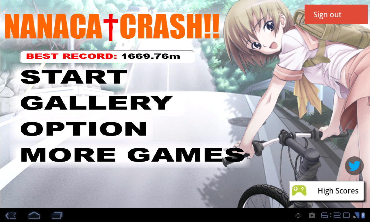 Nanaca†Crash!!, The Bike Crashing Into A Dude Game, Is On iOS And Android -  Siliconera