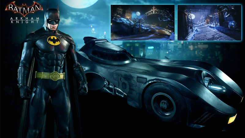 Michael Keaton's Batman Suit And Batmobile Are Coming To Batman: Arkham  Knight - Siliconera