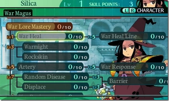 war magus skill tree