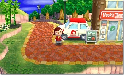animal crossing happy home designer car