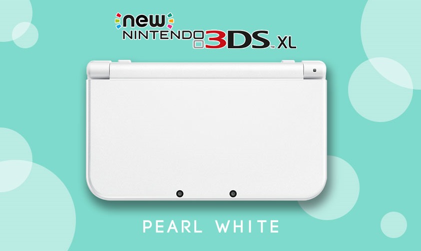 Mona Lisa Satire Kirkegård Pearl White New Nintendo 3DS XL To Release For North America In December -  Siliconera