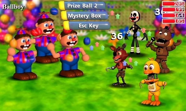 FNAF World ALL CHARACTERS, How to Guide & Showcase