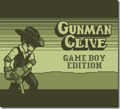 gunman clive game boy edition