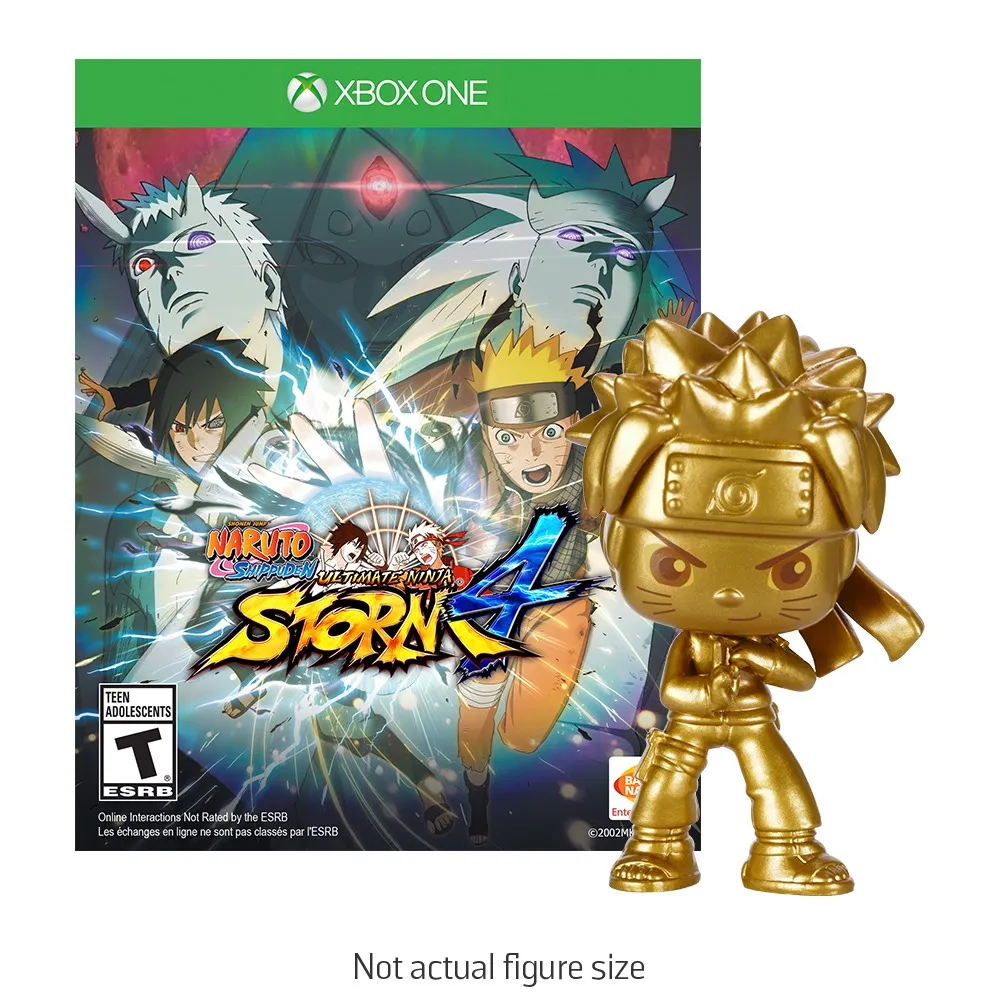 Only Gamestop Will Carry The Golden Naruto Shippuden Ultimate Ninja Storm 4 Limited Edition Siliconera