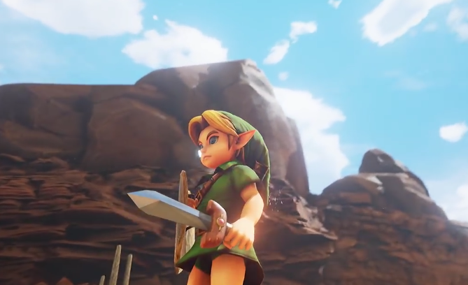 Zelda: Ocarina of Time Unreal Engine 5 remake coming along beautifully